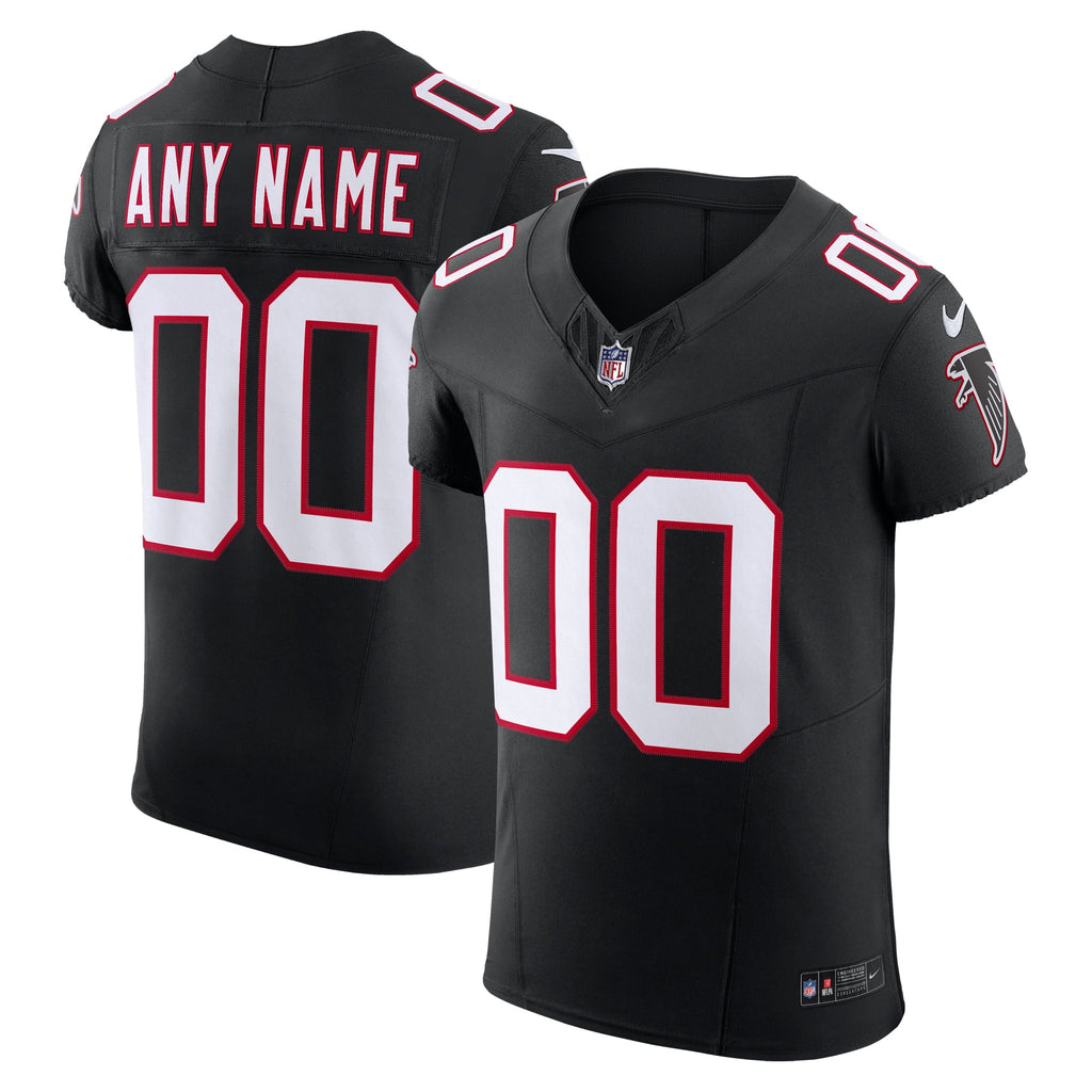 Atlanta Falcons Nike Black Vapor F.U.S.E. Elite Custom Jersey
