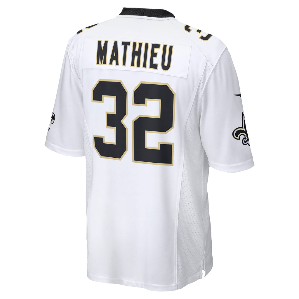 New Orleans Saints Tyrann Mathieu Nike White Game Jersey