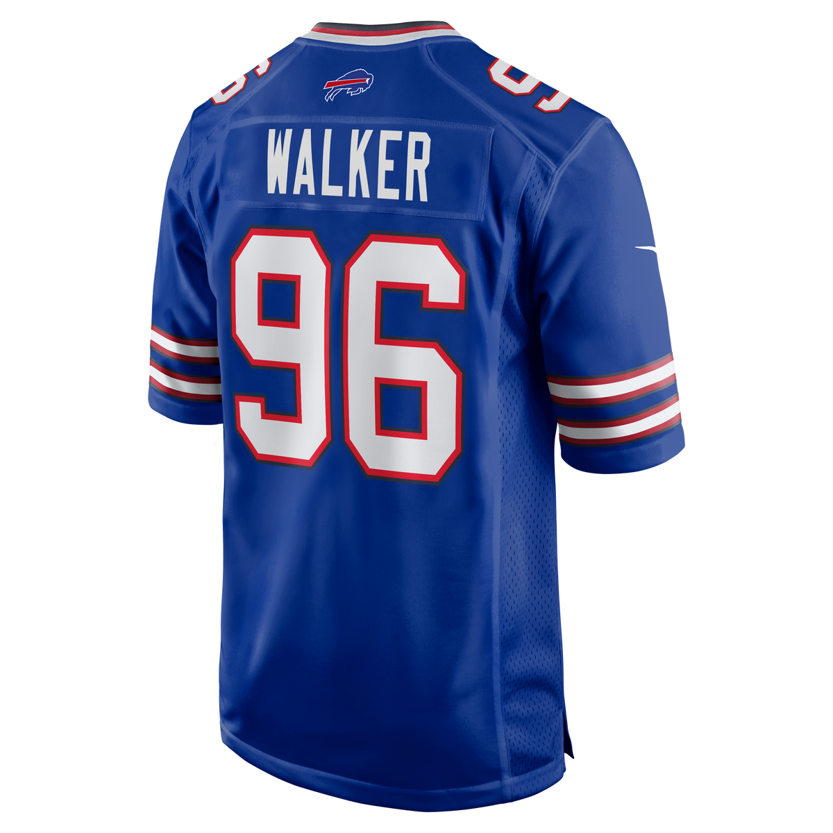 Buffalo Bills Deone Walker Nike Royal Team Game Jersey