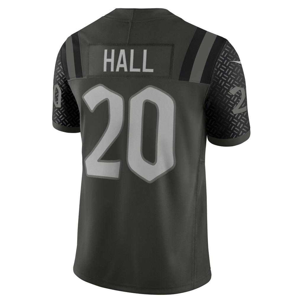New York Jets Breece Hall Nike Green Rivalries Collection Stitched Limited Jersey