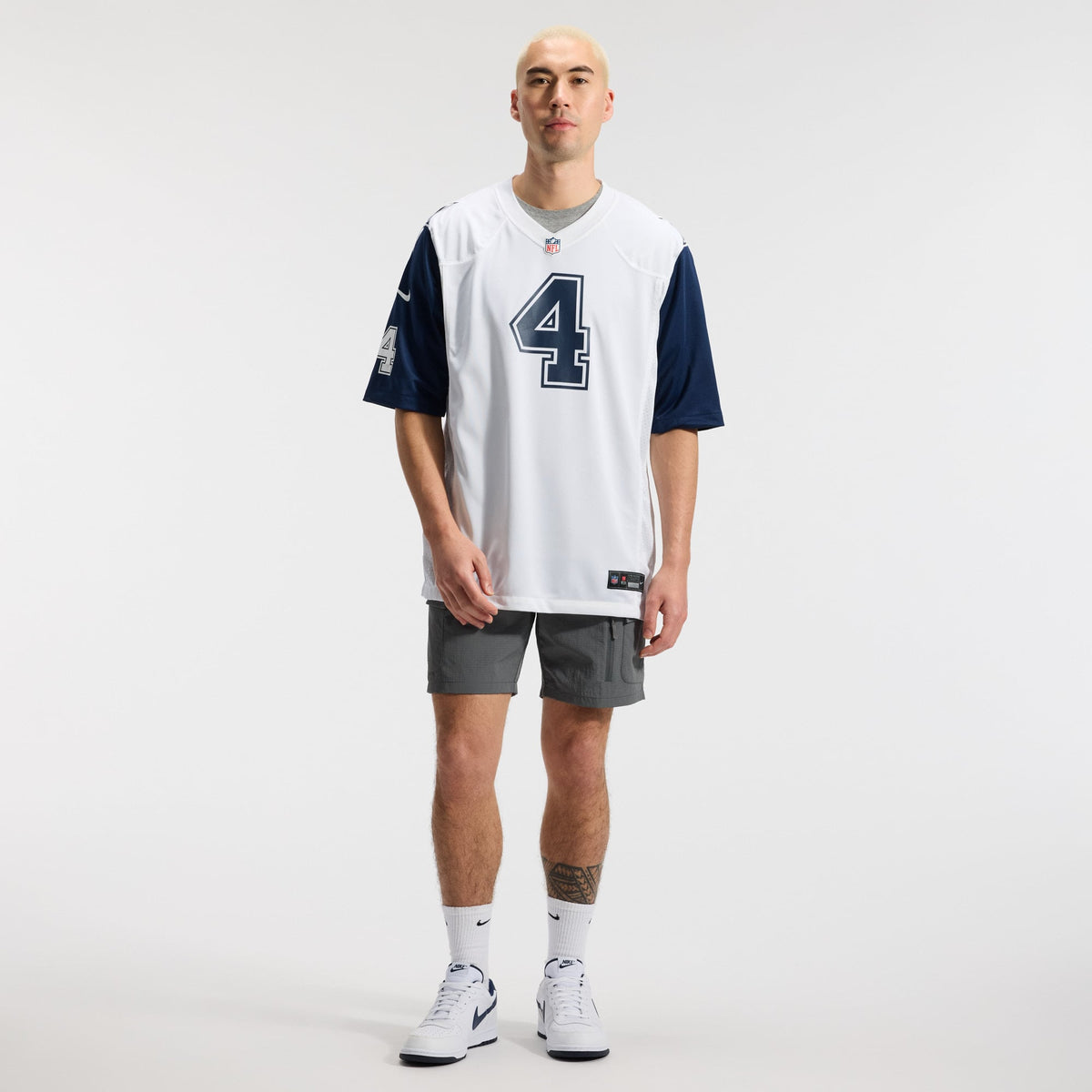 Dallas Cowboys Dak Prescott Nike Navy Alternate Game Team Jersey