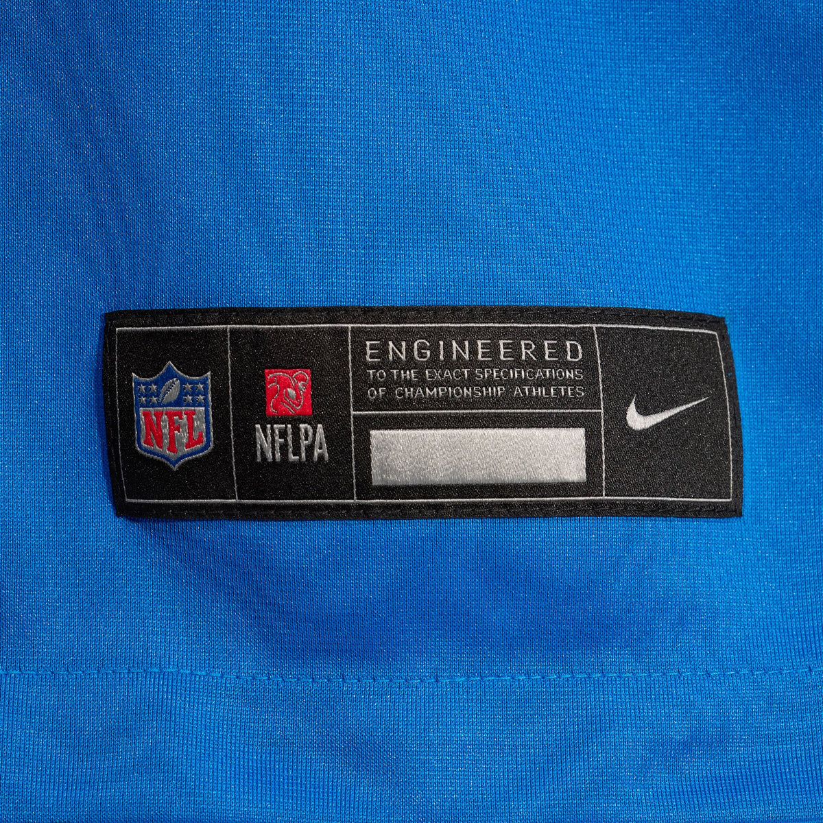 Detroit Lions Nike Blue Custom Game Jersey