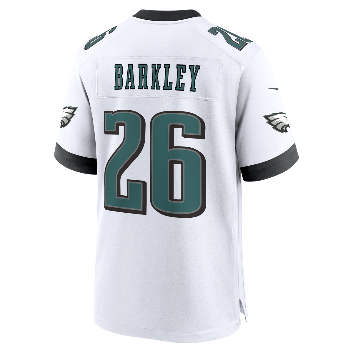 Philadelphia Eagles Saquon Barkley Nike Midnight Green Team Game Jersey