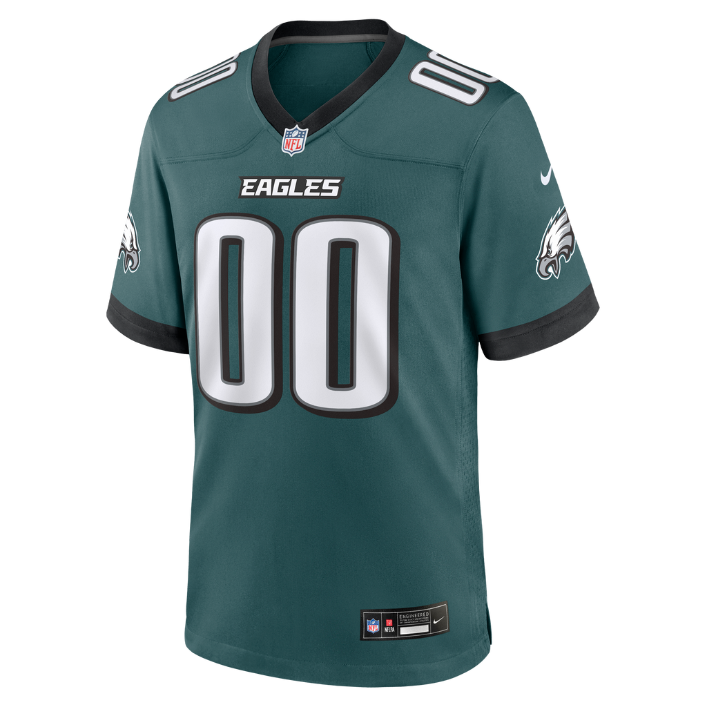 Philadelphia Eagles Jonathan Greenard Nike Midnight Green Game Jersey