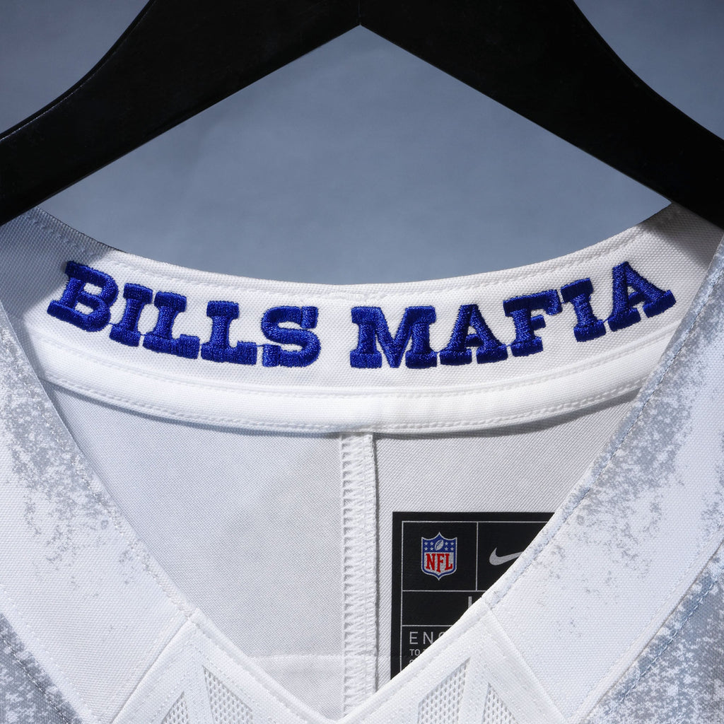 Buffalo Bills Dawson Knox Nike White Rivalries Collection Stitched Limited Jersey