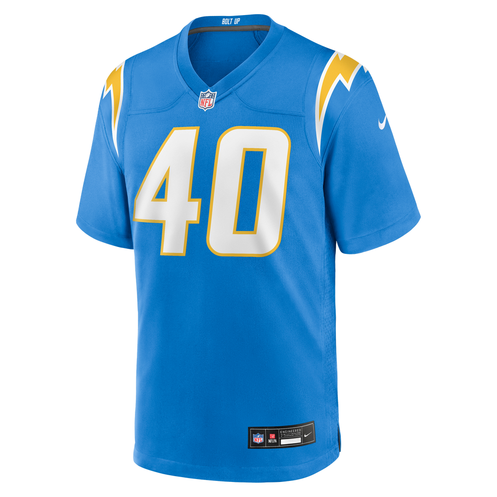 Los Angeles Chargers Kendall Williamson Nike Powder Blue Team Game Jersey