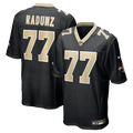 New Orleans Saints Dillon Radunz Nike Black Team Game Jersey
