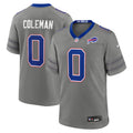 Buffalo Bills Keon Coleman Nike Gray Nickel City Game Jersey