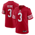 San Francisco 49ers Christian Kirk Nike Scarlet Team Game Jersey