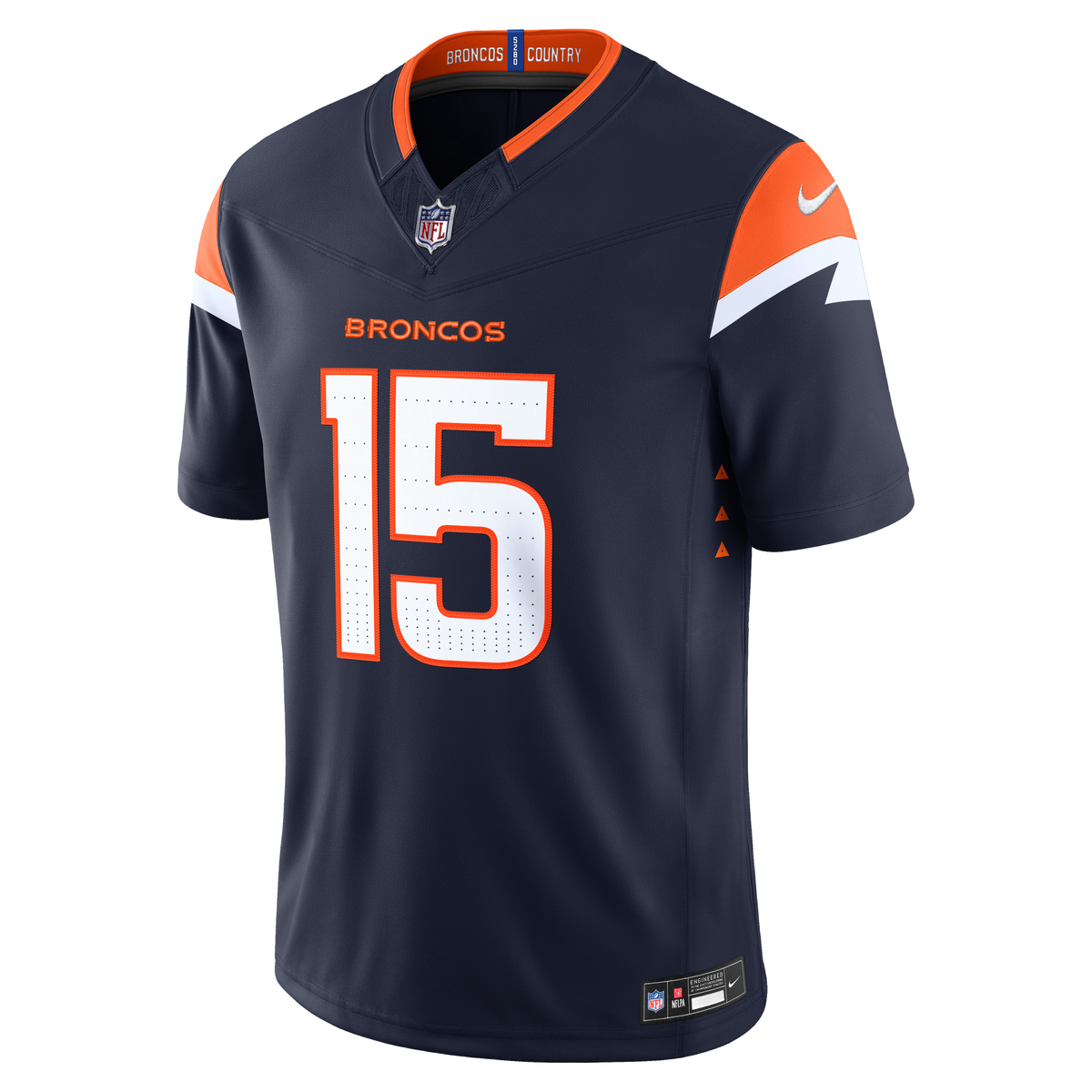 Denver Broncos Nik Bonitto Nike Navy Alternate Vapor F.U.S.E. Stitched Limited Jersey