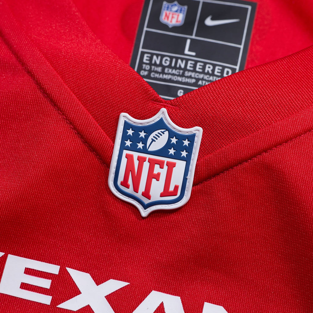 Houston Texans Nico Collins Nike Red Alternate Game Jersey