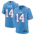 Tennessee Titans Carnell Tate Nike Light Blue Team Game Jersey