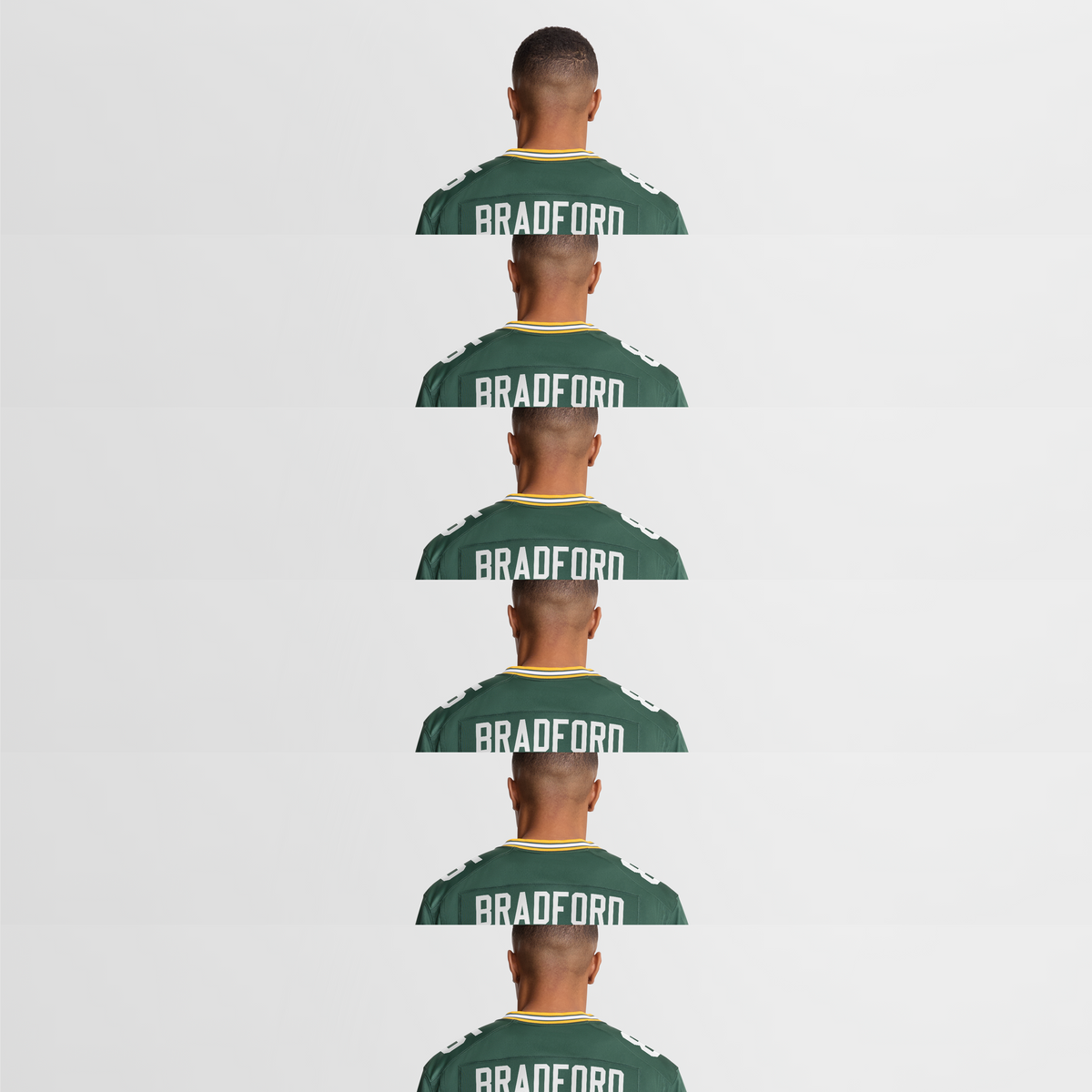 Green Bay Packers Corey Bradford Nike Green Retired Player Jersey