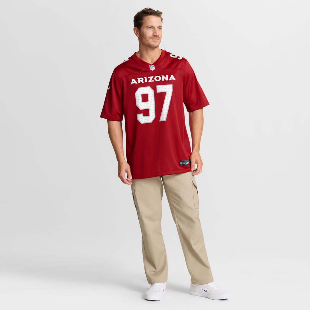 Arizona Cardinals Walter Nolen Nike Cardinal Game Player Jersey