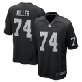 Las Vegas Raiders Kolton Miller Nike Black Game Jersey