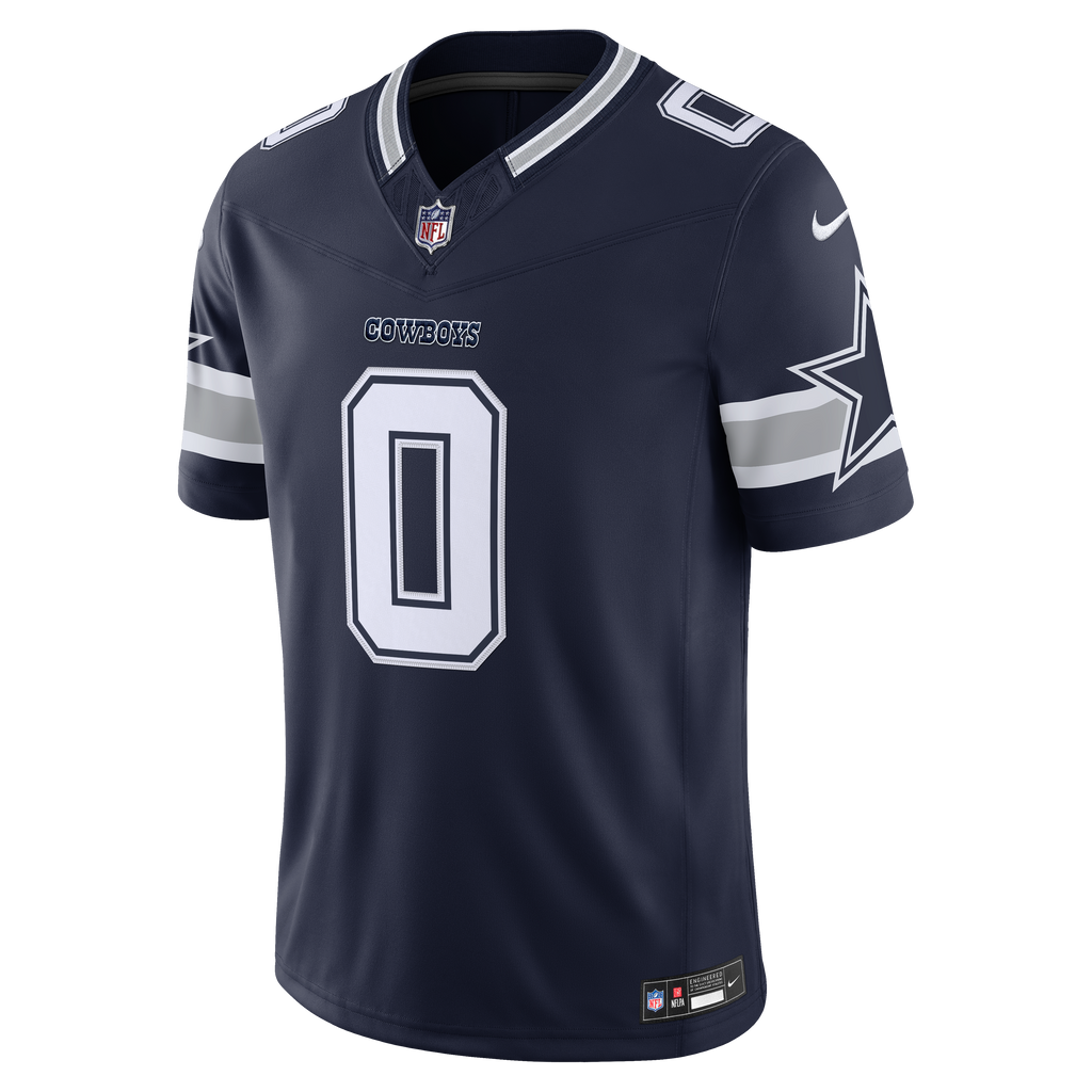 Dallas Cowboys DeMarvion Overshown Nike Navy Team Vapor F.U.S.E. Stitched Limited Jersey