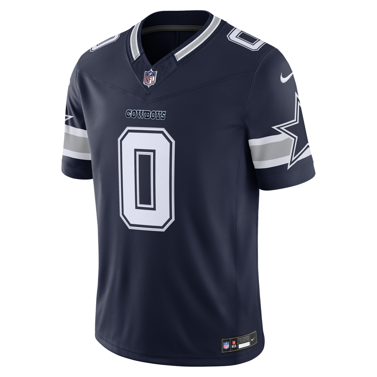Dallas Cowboys DeMarvion Overshown Nike Navy Team Vapor F.U.S.E. Stitched Limited Jersey