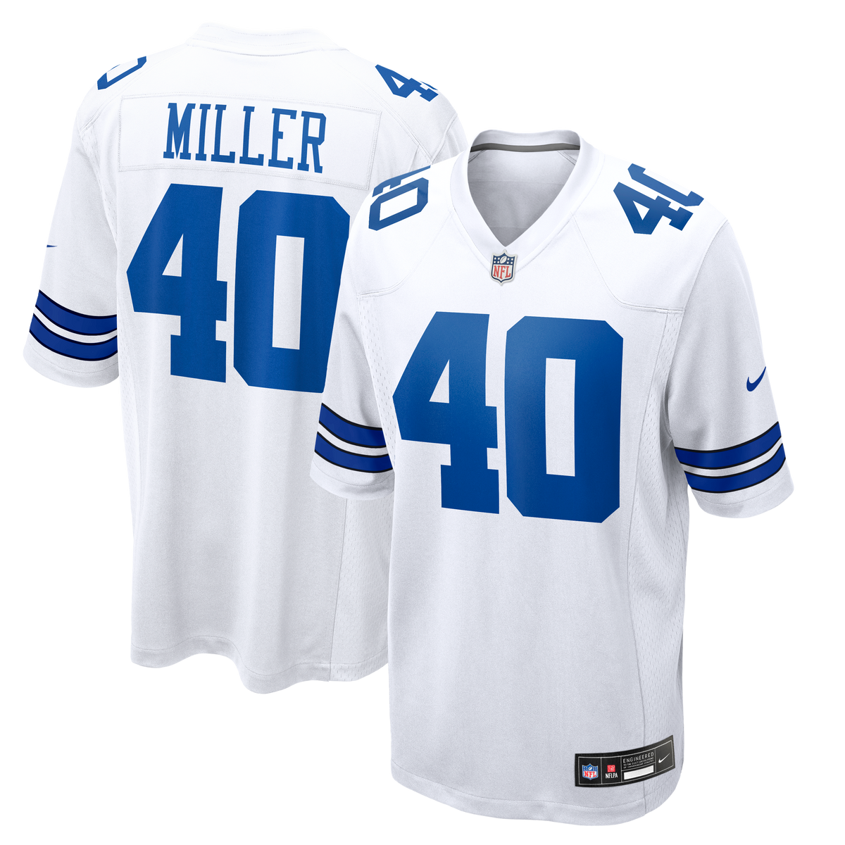Dallas Cowboys Von Miller Nike Navy Game Jersey