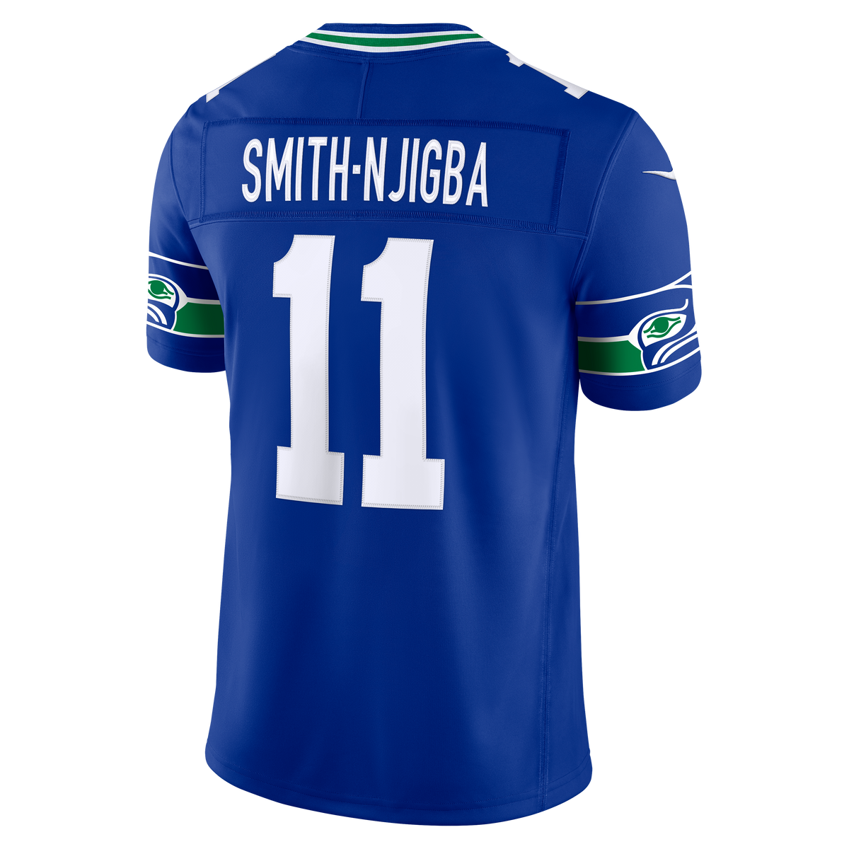 Seattle Seahawks Jaxon Smith-Njigba Nike Royal Alternate Vapor F.U.S.E. Stitched Limited Jersey