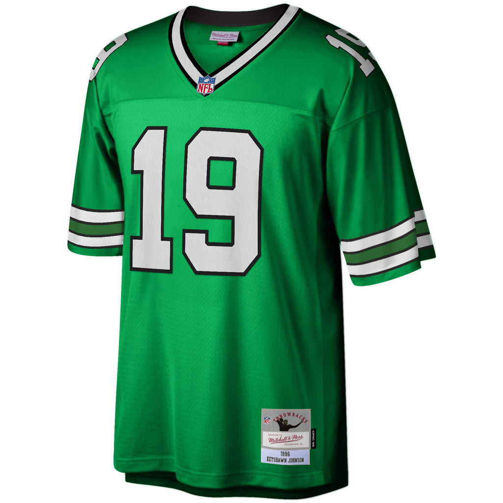 New York Jets Keyshawn Johnson Mitchell & Ness Green Legacy Replica Jersey
