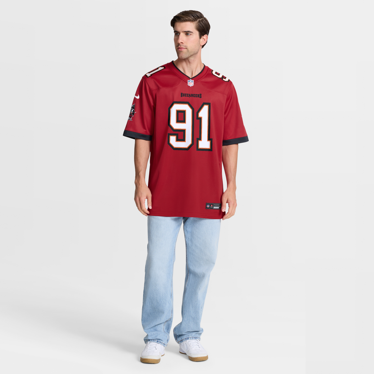 Tampa Bay Buccaneers A'Shawn Robinson Nike Red Team Game Jersey