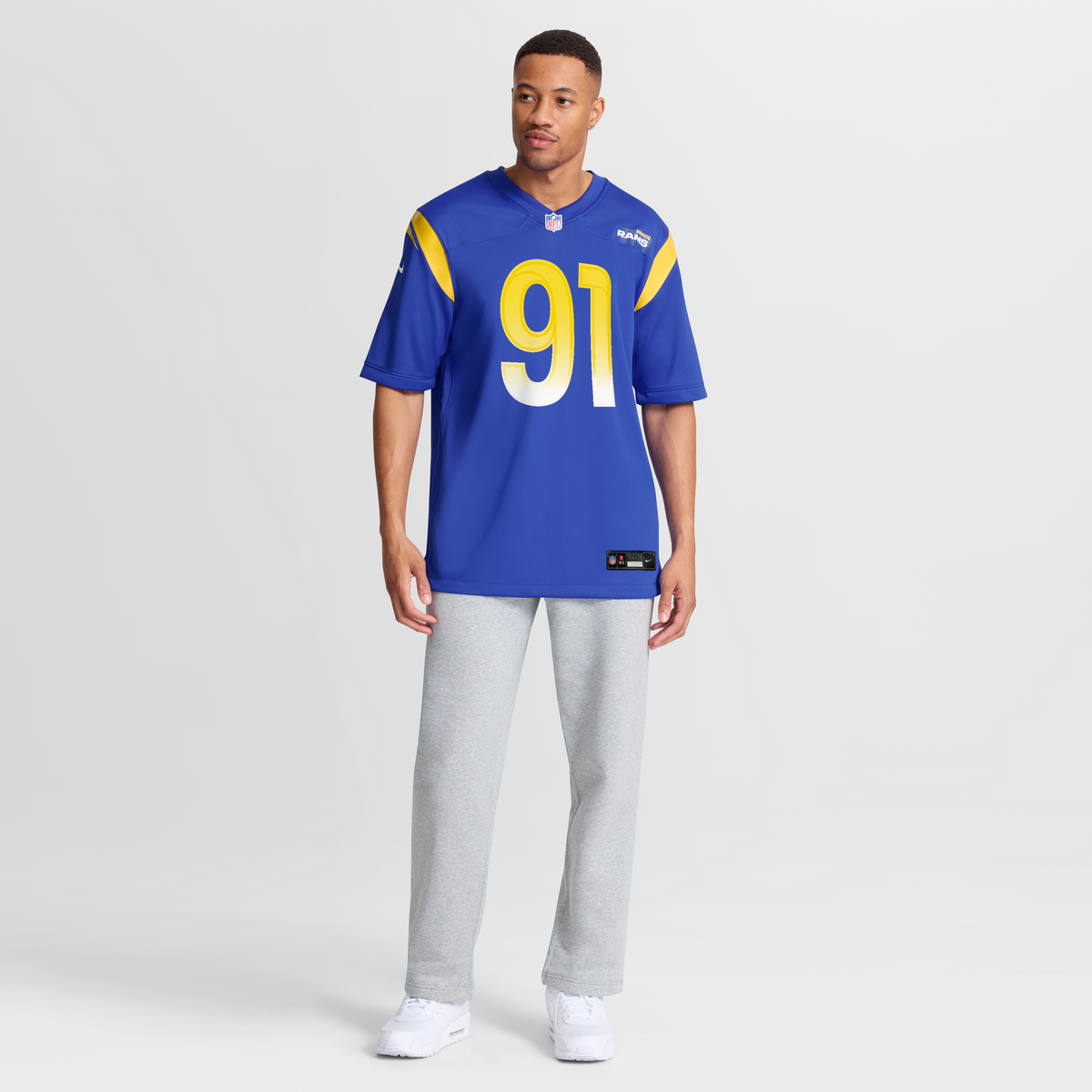 Los Angeles Rams Kobie Turner Nike Royal Home Game Jersey