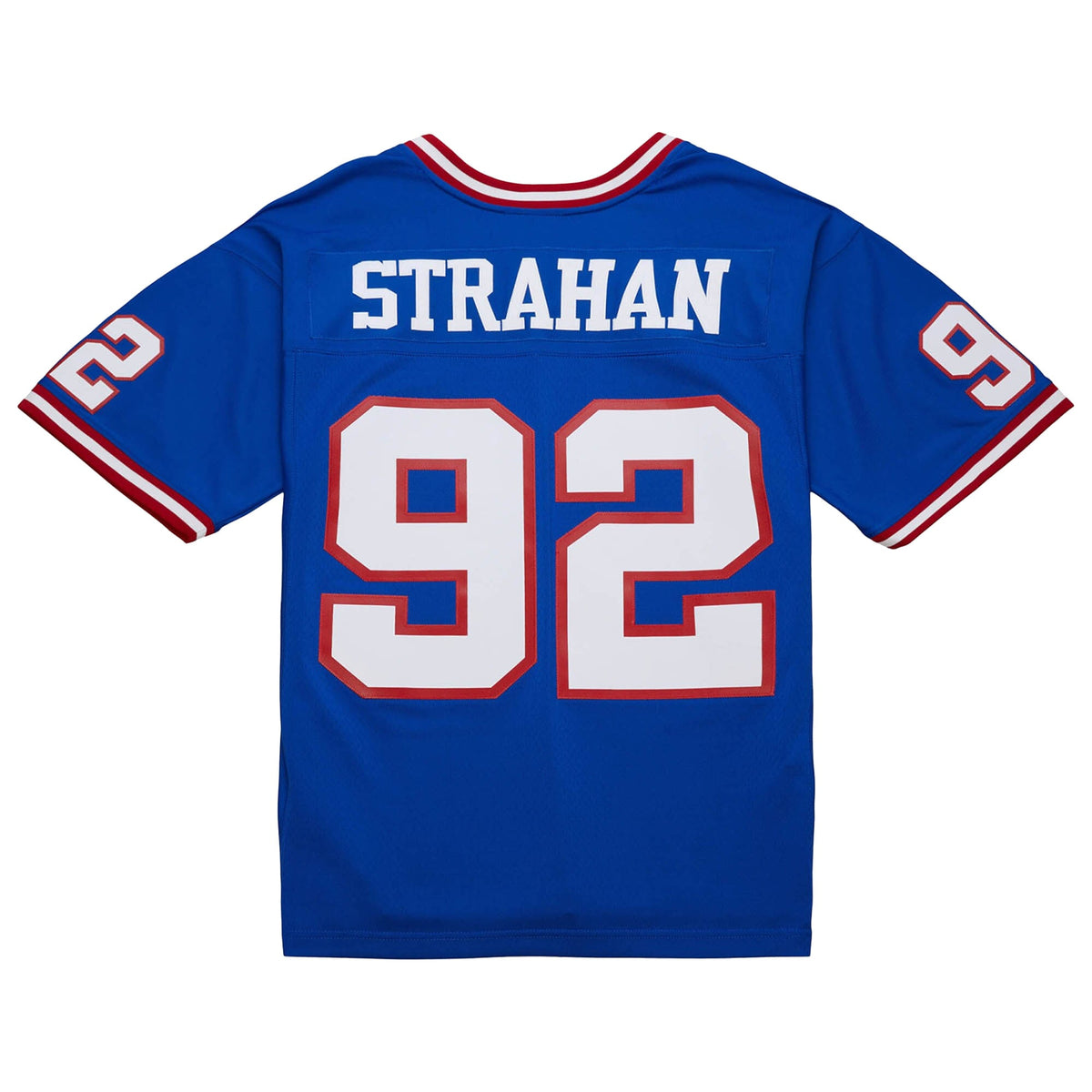 New York Giants Michael Strahan Mitchell & Ness Royal Big & Tall 1993 Retired Player Replica Jersey