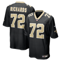 New Orleans Saints Asim Richards Nike Black Team Game Jersey
