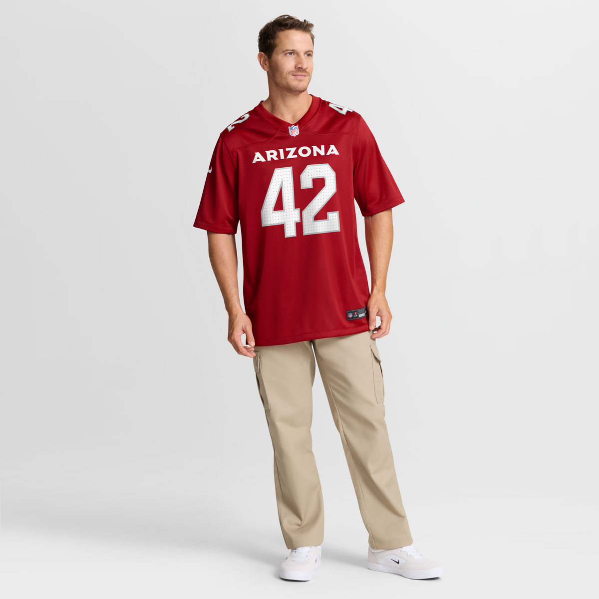 Arizona Cardinals Dadrion Taylor-Demerson Nike Cardinal Team Game Jersey
