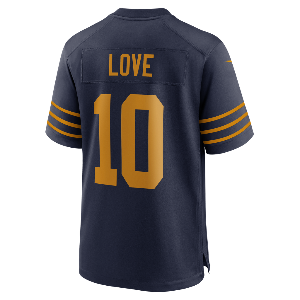Green Bay Packers Jordan Love Nike Green Player Game Jersey
