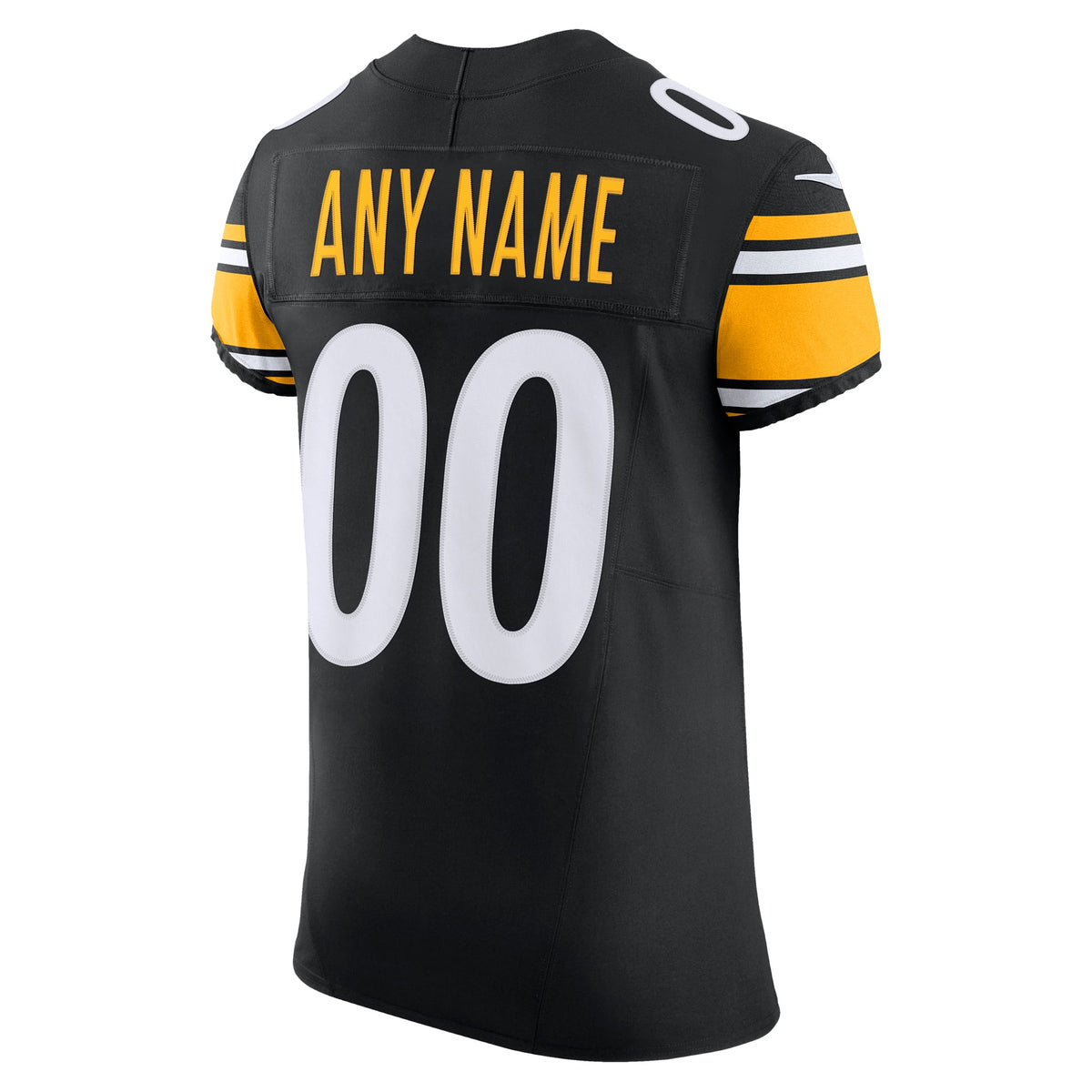 Pittsburgh Steelers Nike Black Vapor F.U.S.E. Elite Custom Jersey