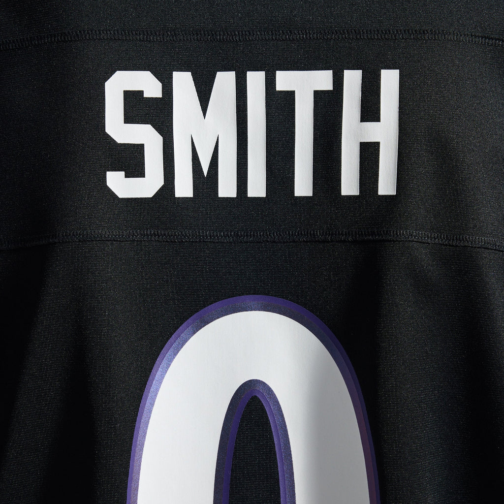 Baltimore Ravens Roquan Smith Nike Black Alternate Game Jersey