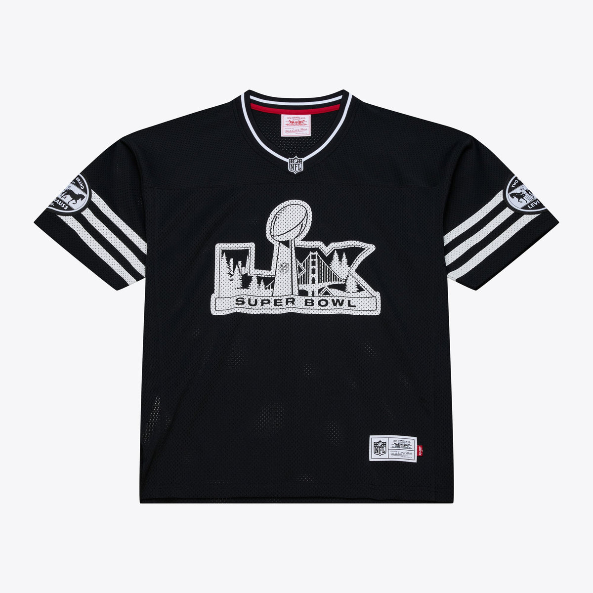 Unisex Super Bowl LX Mitchell & Ness x Levi's Black Legacy Jersey