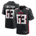 Atlanta Falcons Chris Lindstrom Nike Black Game Jersey
