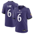 Baltimore Ravens Ja'Kobi Lane Nike Purple Team Game Jersey
