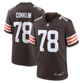 Cleveland Browns Jack Conklin Nike Brown Game Player Jersey