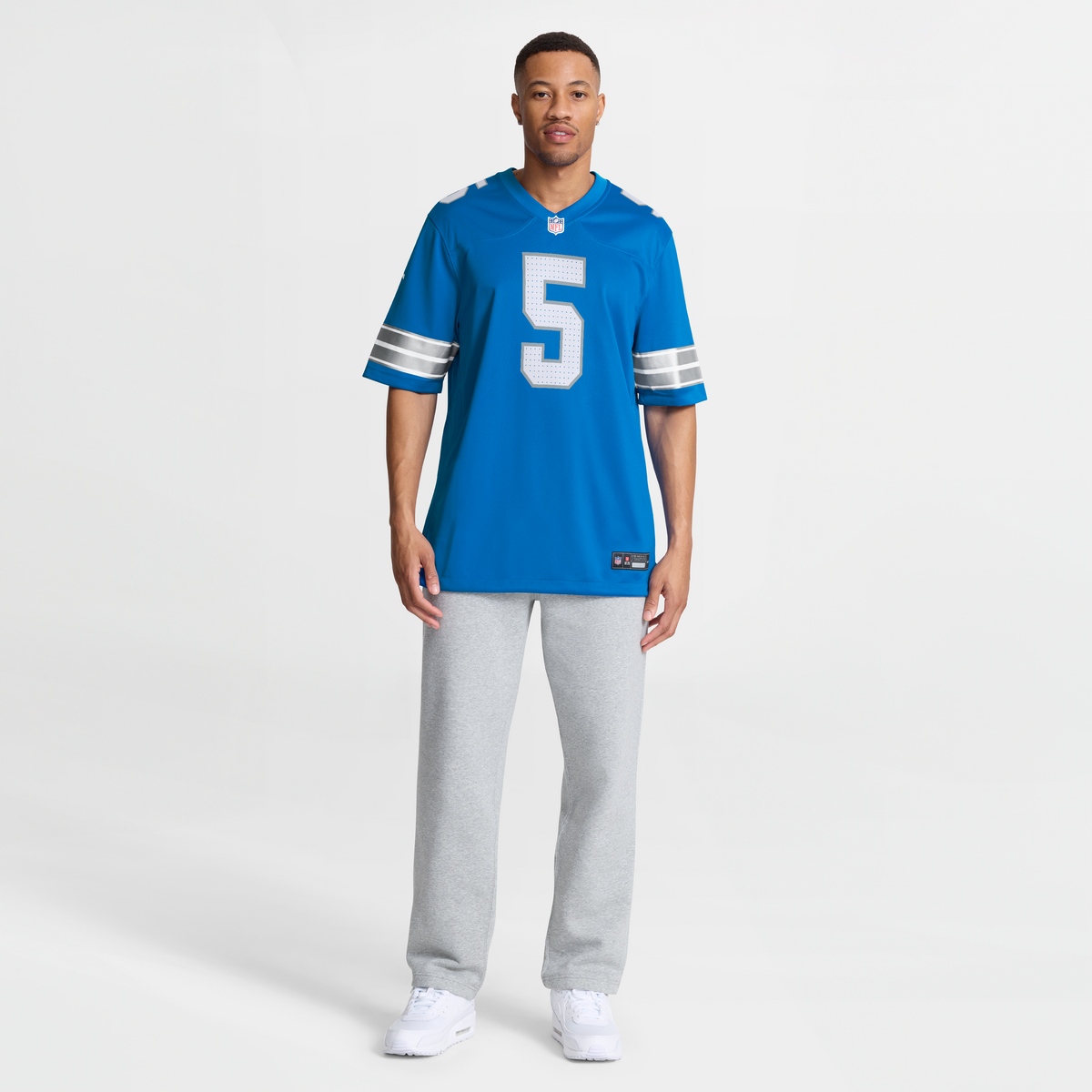 Detroit Lions Teddy Bridgewater Nike Blue Team Game Jersey