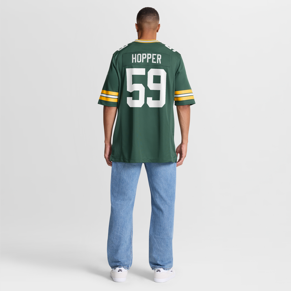 Green Bay Packers Ty'Ron Hopper Nike Green Game Jersey