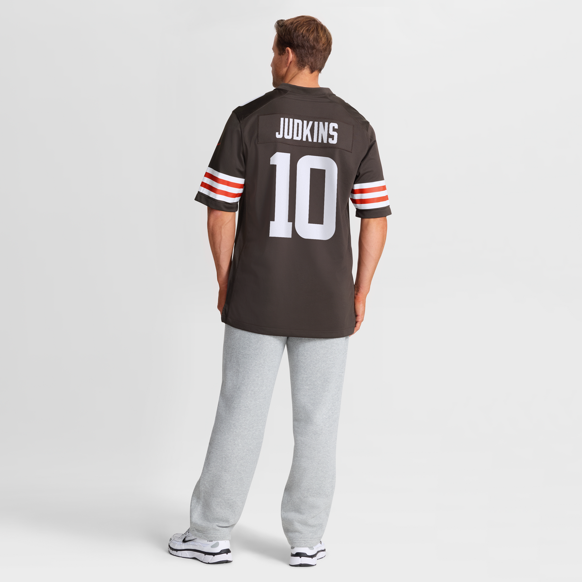 Cleveland Browns Quinshon Judkins Nike Brown 2025 NFL Draft Game Jersey