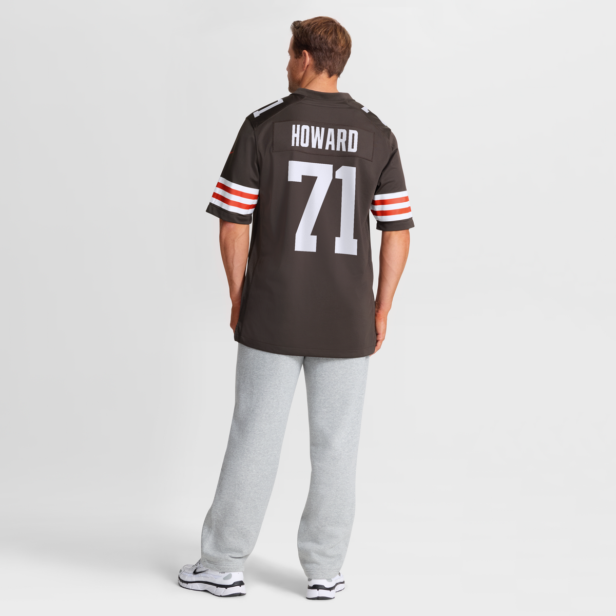 Cleveland Browns Tytus Howard Nike Brown Team Game Jersey