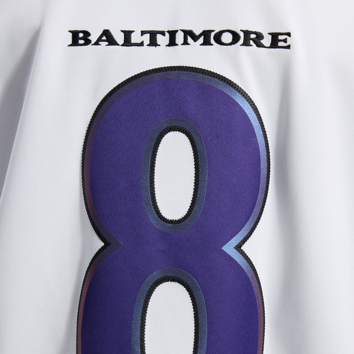 Baltimore Ravens Lamar Jackson Nike White Vapor F.U.S.E. Stitched Limited Jersey