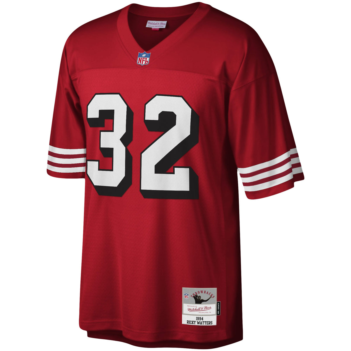 San Francisco 49ers Ricky Watters Mitchell & Ness White Legacy Replica Jersey