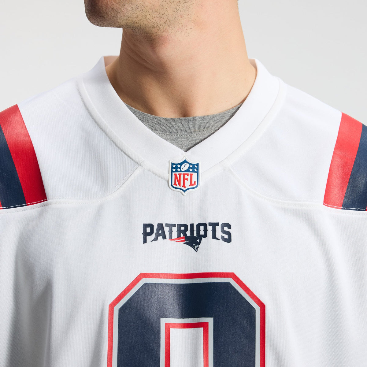 New England Patriots Christian Gonzalez Nike Navy Team Game Jersey