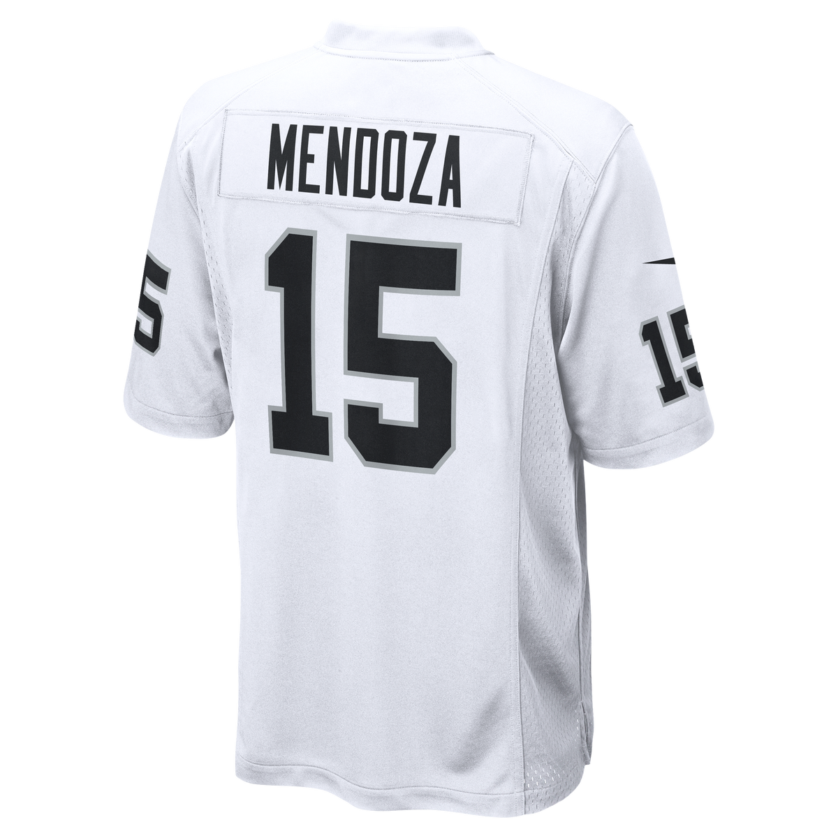 Las Vegas Raiders Fernando Mendoza Nike Black Team Game Jersey