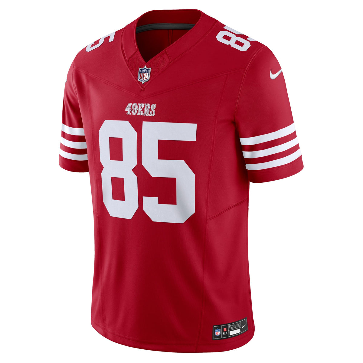 San Francisco 49ers George Kittle Nike Scarlet Vapor F.U.S.E. Limited Jersey