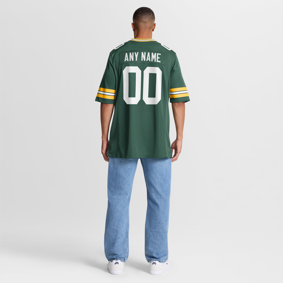 Green Bay Packers Nike Navy The 1923 Classic Game Custom Jersey