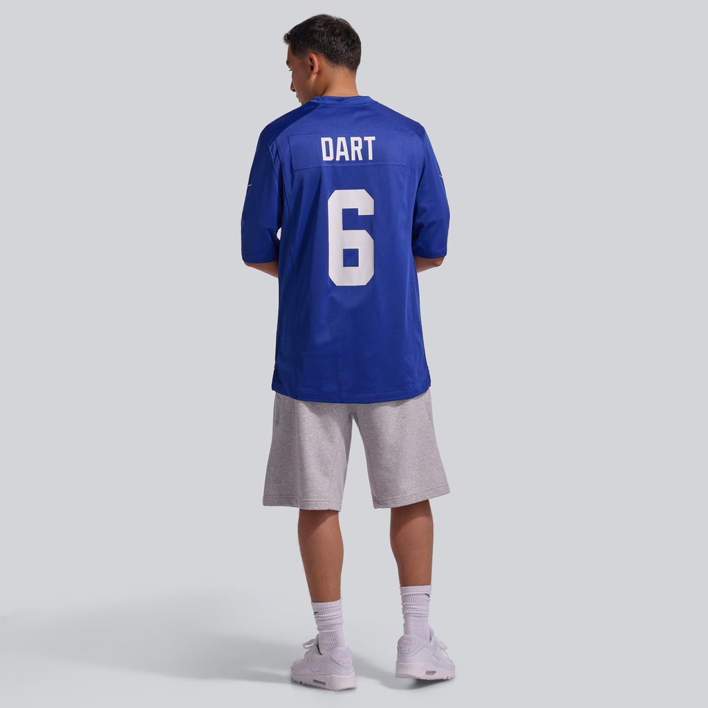 New York Giants Jaxson Dart Nike Red Alternate Century Red Game Jersey