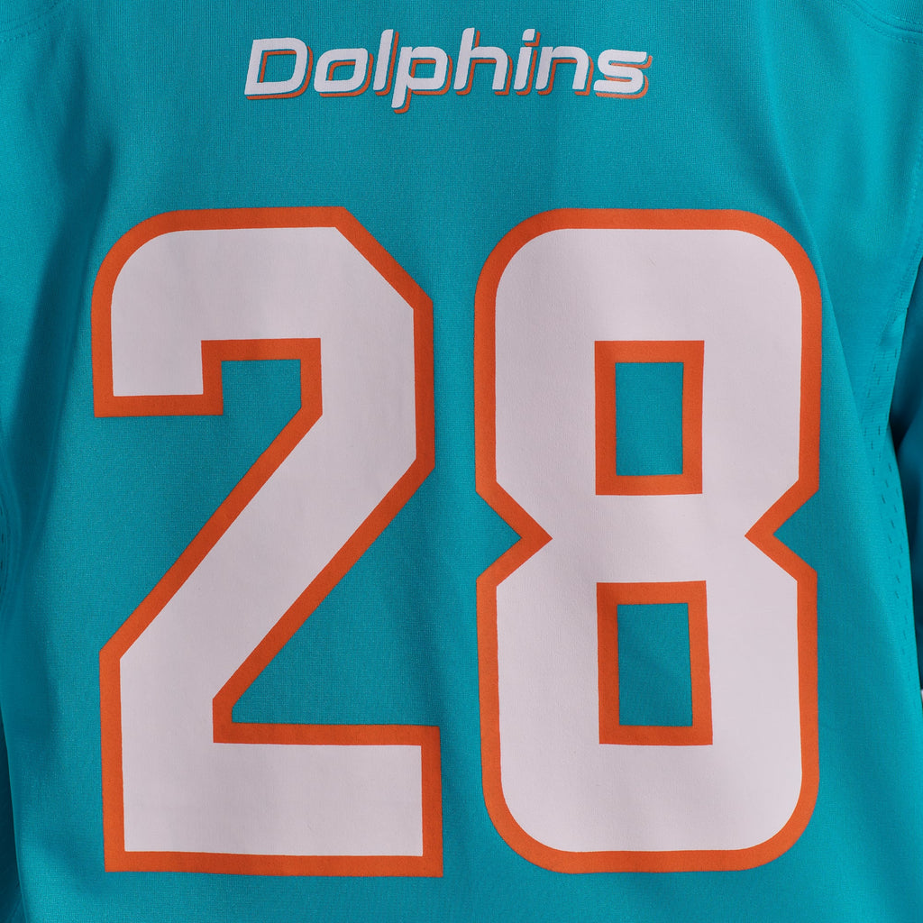 Miami Dolphins De’Von Achane Nike Aqua Player Game Jersey