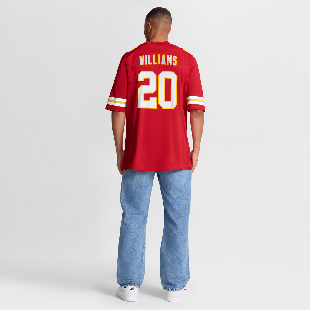 Kansas City Chiefs Nohl Williams Nike Red Team Game Jersey