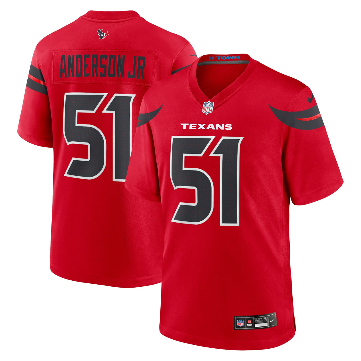 Houston Texans Will Anderson Jr. Nike Navy Alternate Game Jersey